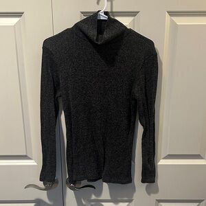 Women’s Charcoal Turtleneck  Sweater